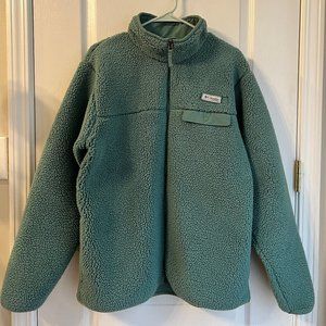 Columbia PFG Full Zip Fleece Jacket - Green